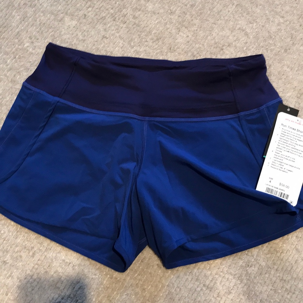 SOLD Lululemon Run Times Short